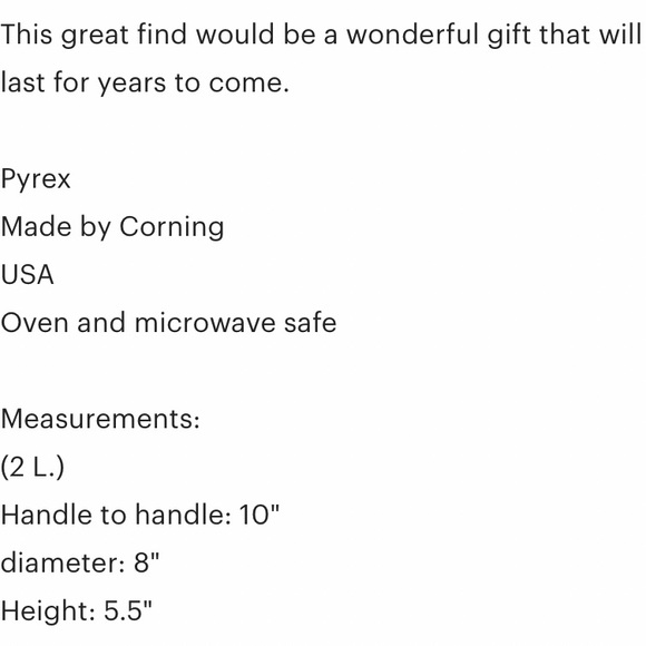 Visions fireside (now called Pyrex) , gorgeous vintage piece. Info in pics - Picture 3 of 3